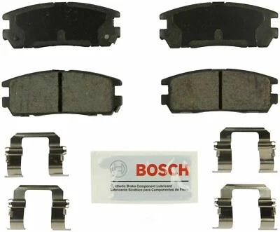 New Fits Set Of 2 ISUZU AXIOM 1992-2004 Rear Bosch Blue Ceramic Brake Pad BE580H - Image 1 of 2