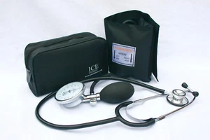Kit de presión arterial ICE Medical Aneroid para adultos - esfigmomanómetro 1 puño incluido - Imagen 1 de 4
