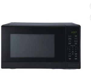 Mainstays 1.1 Cu. Ft. Countertop Microwave Oven, Black 1000W Compact & Versatile - Picture 1 of 7