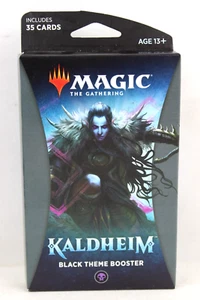 Magic the Gathering Kaldheim schwarz Theme Booster Box 2021 neu & versiegelt - Bild 1 von 6