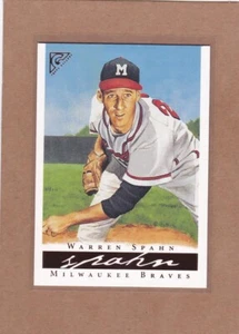 2003 TOPPS GALLERY HALL OF FAME BASEBALL WARREN SPAHN #23 NMMT OR BETTER *A25624 - Picture 1 of 1
