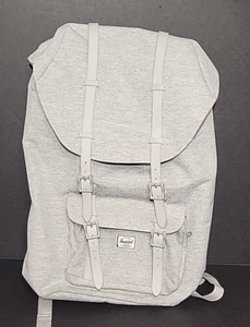 Herschel Supply Little America Light Grey Crosshatch Backpack 15" Laptop - Picture 1 of 14