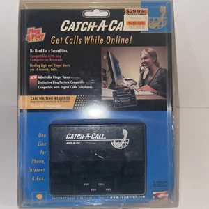 Téléphone vintage années 90 Tech Catch-A-Call pour quand vous utilisez Internet TikTok - Photo 1/12