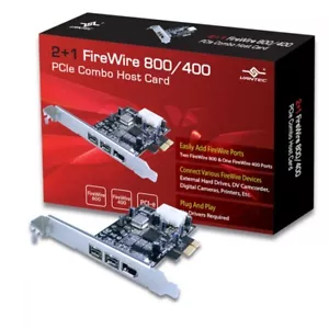 Vantec 2+1 FireWire 800/400 PCIe Combo Host Card - Picture 1 of 2
