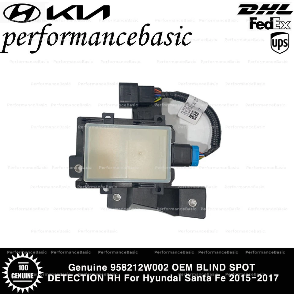 正品 958212W002 原始设备制造商盲点检测右手适用于现代圣达菲 2015 - 2017 — 第 1/1 张图片