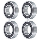 4 Pcs 60/22-2RS Deep Groove Ball Bearing, 22x44x12 mm Double Sealed Bearing Z3