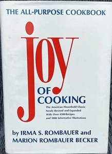 Vtg Joy of Cooking cookbook Rombauer Becker HB/DJ 1984 Printing - Picture 1 of 7