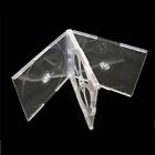 10 New Top Quality 10.4mm Quad Multi-4 CD Jewel Cases w/Clear Tray JC4DCC Rare