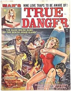 Larry McMurtry Collection / True Danger Magazine Vol 2 No 1 December 1962 1st ed - Imagen 1 de 6