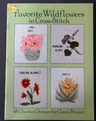 Favorite Wildflowers Cross Stitch Pattern Dover Needlework Series - Image 1 of 4