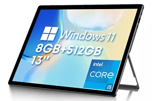 CHUWI UBook XPro 13'' Touch Tablet Intel i5-10210Y 8GB RAM 512GB SSD Windows 11 - Picture 1 of 12