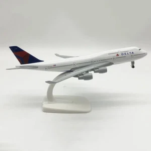 1:350 Alloy Diecast Airplane Model Collection 20cm US Boeing 747 Delta Air Lines - Picture 1 of 9