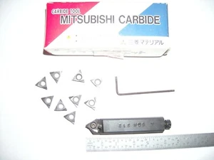 Mitsubishi SBR312 1/2" Durchmesser X 2,5" LANGER BOHRSTANGENHALTER, 10 HARTMETALLEINSÄTZE NEU - Bild 1 von 4