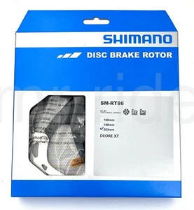 Shimano DEORE XT SM-RT86 203mm,ICE-TECH MTB Bicycle Bike Disc Brake Rotor New - Picture 1 of 6
