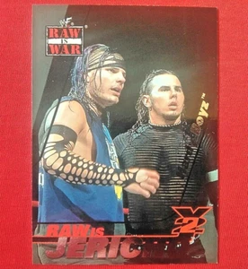 WWF - FLEER 2001 - THE HARDY BOYZ - WRESTLING CARD - WWE - # 12 OF 15 - TRACKED - Picture 1 of 2