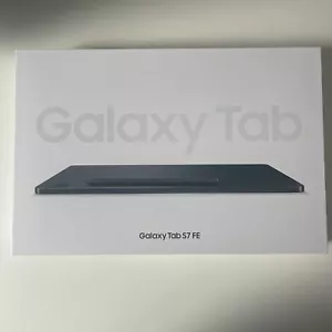 Samsung Galaxy Tab S7 FE SM-T733N 64GB Wi-Fi 12.4" Mystic Black | Pen + Keyboard - Picture 1 of 11