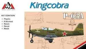 AMG AMG72412 Bell P-63A Kingcobra (Soviet AF) plastic kit - Picture 1 of 1