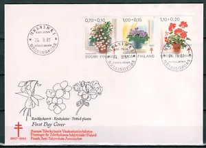 Finland 1981,Flowers,FDC - Picture 1 of 1