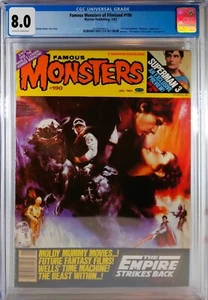 ๐ฉธ๐ CGC 8.0 FAMOUS MONSTERS OF FILMLAND #190 EMPIRE STRIKES BACK STAR WARS 1983 - Picture 1 of 10