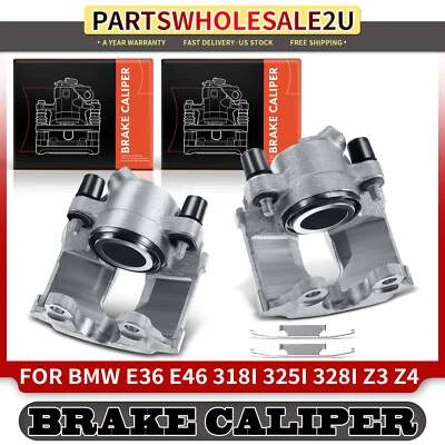 2x Front Brake Calipers for BMW 318is 320i 323is 325i 325xi 325Ci 328i 1996-2000 - Image 1 of 4