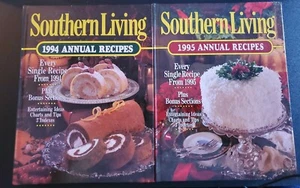 Southern Living 1994 & 1995 Annual Recipes (1994,1995 Hardcover) - Picture 1 of 9