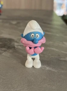 KINDER Componibili PUFFO FREDDOLOSO  1990 Puffi Calciatori - Foto 1 di 2