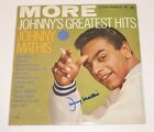 Singer Johnny Mathis Signed Johnny's Greatest Hits Album Vinyl Coa Crooner Proof