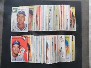 Juego/lote de tarjetas de béisbol 1954 Topps (100 tarjetas) EX/EX+ - Imagen 1 de 24