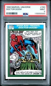 Marvel Universe #150 Spider-Man 1990 presenta Doctor Doom 🔥 PSA 9🔥 - Imagen 1 de 2
