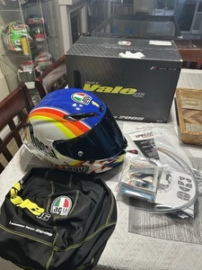 AGV PISTA GP RR VALENTINO ROSSI WINTER TEST 2005 HELMET - LIMITED - ML - MINT - Picture 1 of 24