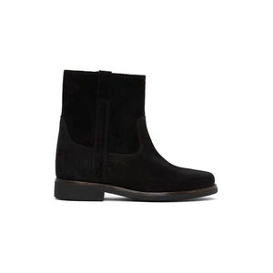 Isabel Marant Negro Gamuza Susee Crisi Botines Planos FR 41 US 10-11 NUEVO $850 - Imagen 1 de 7