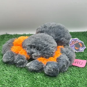 Amufun Tarantel schwarze Spinne AMUSE Plüsch 10 Zoll Etikett Stofftier Spielzeug Puppe Japan - Bild 1 von 13