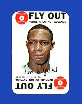 1968 Topps Game Set-Break #24 Jim Wynn como nuevo *GMCARDS* Foto 1 de 2