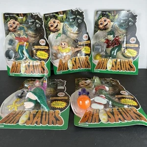 Dinosaurs TV Show Sinclairs Disney 1991 Hasbro NUEVO SELLADO Earl Fran Baby - Imagen 1 de 13