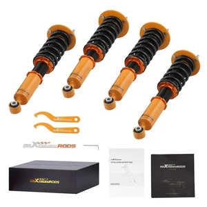 Maxpeedingrods Coilovers 24 Way Adjustable Suspension Kit For Lexus LS400 90-94 - Picture 1 of 17