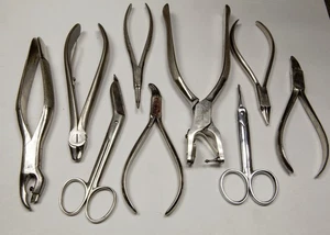 Antikes Dentalwerkzeug (großes Konvolut) - Bild 1 von 17