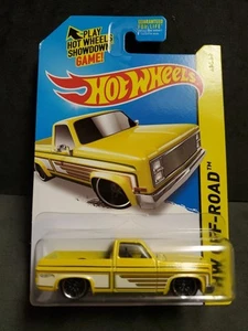 2014 Hot Wheels ‘83 Chevy Silverado Yellow #136/250 - Picture 1 of 2