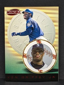 1999 Pacific Invincible Ken Griffey Jr RETAIL RUBY RED Super Tough! Read 4 Info