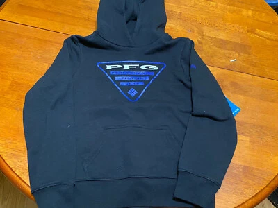 COLUMBIA BOYS PFG SUDADERA CON CAPUCHA GRÁFICA TALLA MEDIANA NUEVA SIN ETIQUETAS Foto 1 de 3