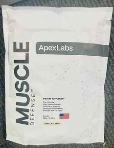 Apex Labs Muscle Defense Protein Powder 15 Servings Vanilla Exp 12/2026 - New! - Picture 1 of 3