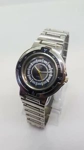 BT Big 45mm Silver Steel Watch for Men | Mens Fashion & Accessories Watches Rare - Picture 1 of 10