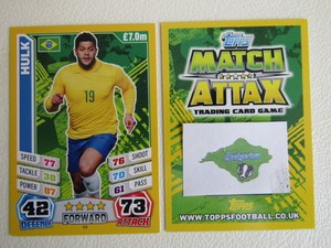 Topps-Match Attax 2014 Brasil World Cup Football Cards 1-130 A Variants (EB2)