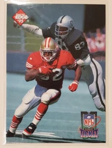 1995 Collector's Edge Ted Hendricks Ricky Watters Time Wrap #3 Short SP /10,000 - Picture 1 of 2