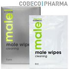 Cobeco Male Intimate Cleaning Wipes Men 5 ml x 5 Salviette Intime Igienizzanti
