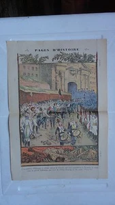 DESSIN REDITION D'HUNINGE DE DETAILLE PONTACQ GENERAL BARBANEGRE 1931 - Picture 1 of 1