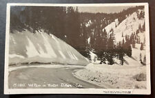 Vail Pass in Winter Dillon Colorado RPPC Rocky Mountain View Co Glenn L Gebhardt