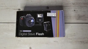 VIVITAR DIGITAL SLAVE FLASH FOR DIGITAL SLR'S - VIV-SF3000 - NEW OPEN BOX - Picture 1 of 5