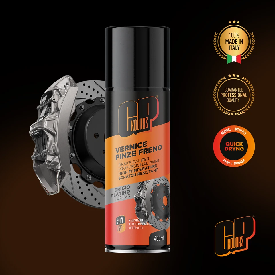 Vernice Pinze Freno Spray GRIGIO | Ceramica Alta Temperatura - Immagine 1 di 1