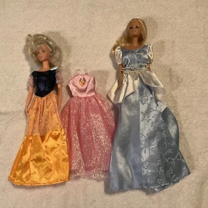 Lote de 5 muñecas Barbie princesa Disney Tiana, Moana y otras * ¡Buen estado! - Imagen 1 de 9