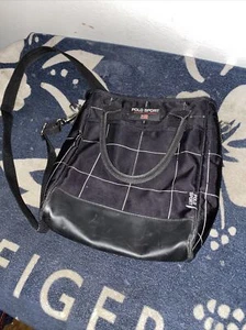 Vintage Polo Sport Side bag polo sport purse vintage Checkerboard 90s Clutch - Picture 1 of 11